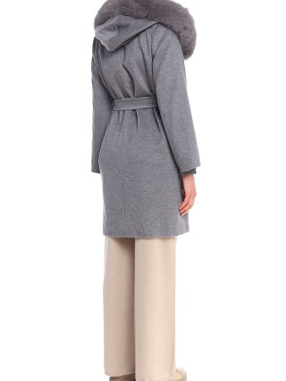 Бежевые брюки MAX MARA: фото 4 - Invogue